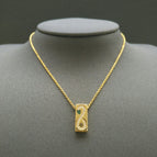 High-Quality Silver Alloy - 14K Gold Plated