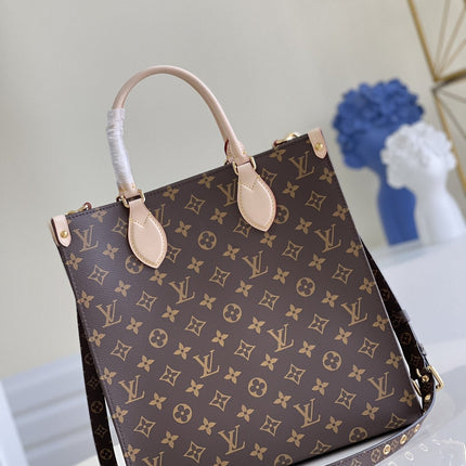 SAC PLAT 30CM MONOGRAM CANVAS