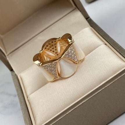 MOP PINK GOLD DREAM RING