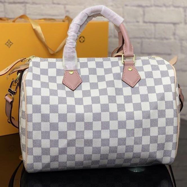 SPEEDY BANDOULIERE 30 DAMIER AZUR