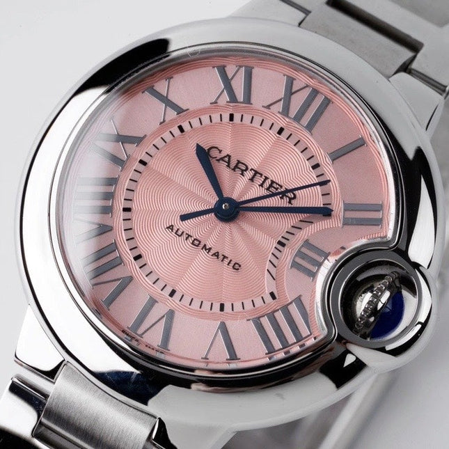 BALLON BLEU 33MM AUTOMATIC PINK DIAL 2021