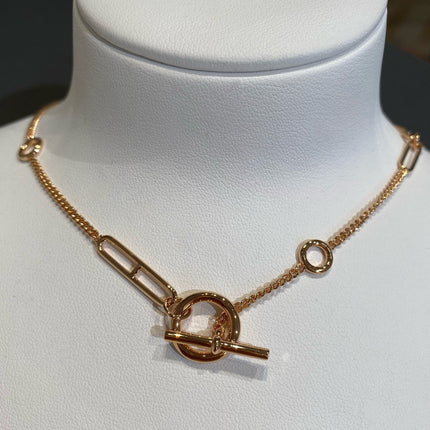 ECHAPPEE PINK GOLD NECKLACE