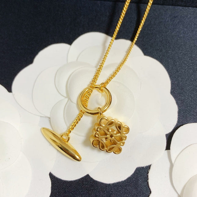 ANAGRAM GOLD NECKLACE
