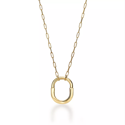 LOCK NECKLACE GOLD
