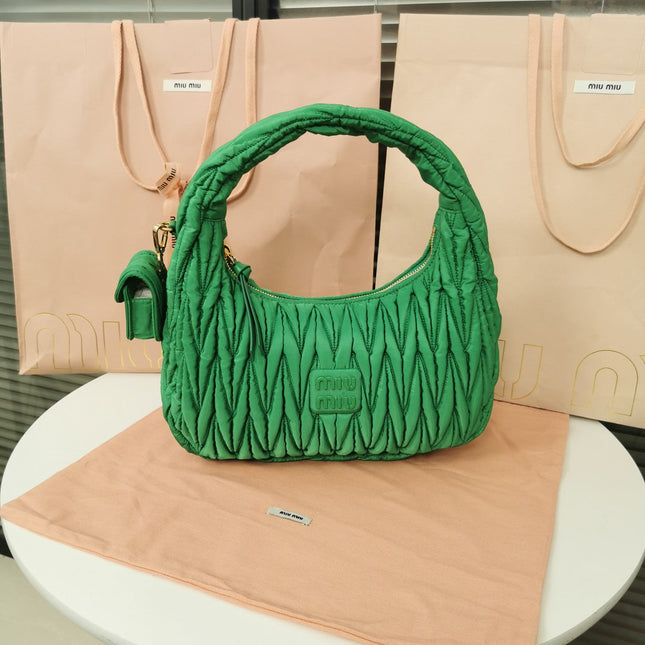 WANDER 28 BAG IN GREEN ECO - FRIENDLY NYLON