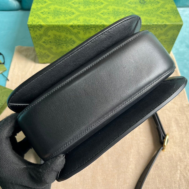 BLONDIE 23 TOP-HANDLE BAG BLACK CALFSKIN