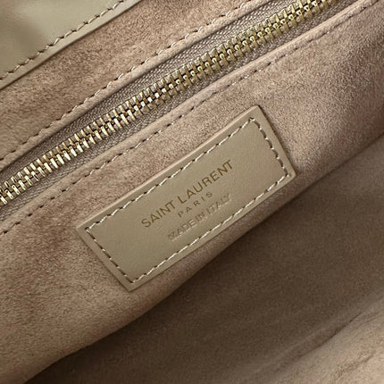 LE 5 À 7 BAG 24 BEIGE CREAM CALFSKIN