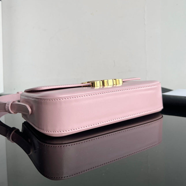 TRIOMPHE 20 PINK PASTEL CALFSKIN