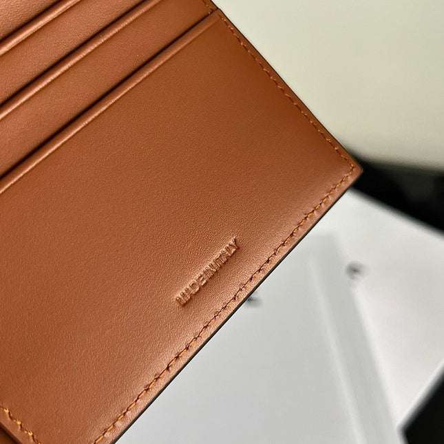 TRIOMPHE 10 CALFSKIN WALLET TAN