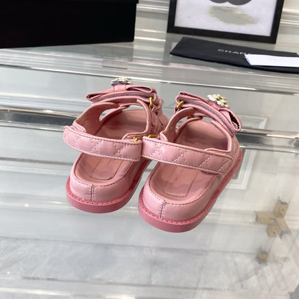 cc dad sandals pink lambskin