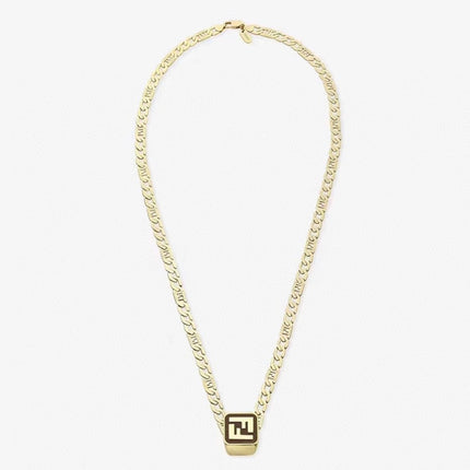 FOREVER FF GOLD NECKLACE