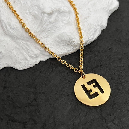 FF NECKLACE GOLD