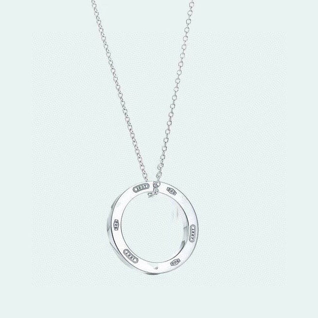 SINGLE RING NECKLACE CHAIN LENGTH