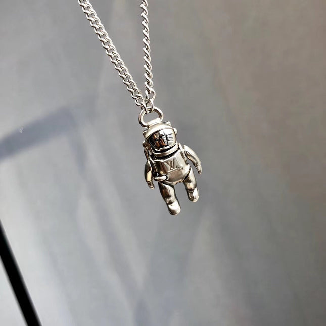 GALAXY ASTRONAUT NECKLACE