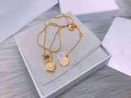 High-Quality Silver Alloy - 14K Gold Plated