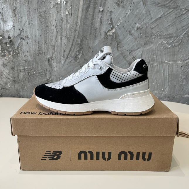 LIGHT GRAY MIX BLACK SNEAKERS COWHIDE