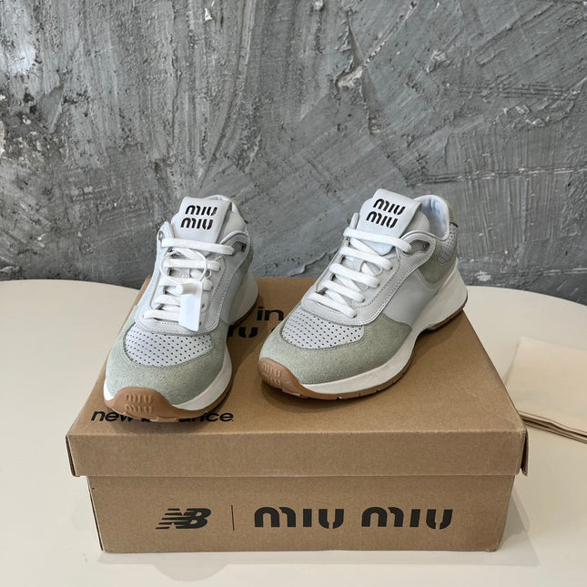 LIGHT GRAY MIX GRAY SNEAKERS COWHIDE