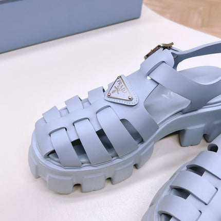 Pra Rubber Monolith Sandals 55 Baby Blue