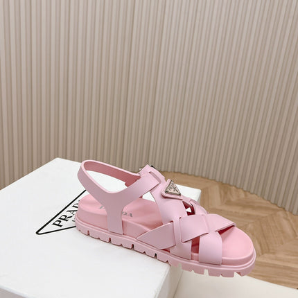 Pra Interwoven Straps Sandals 30 Pink