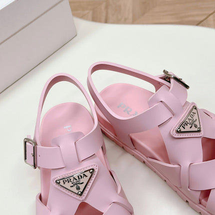 Pra Interwoven Straps Sandals 30 Pink