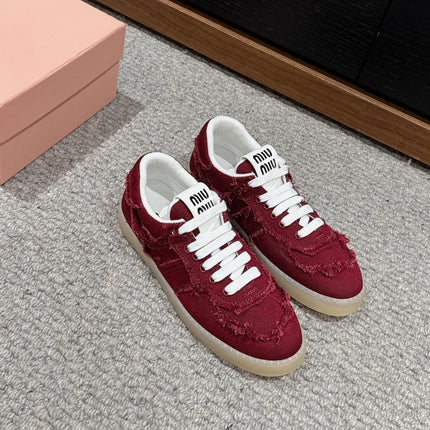 Dexun Sneaker Berry Canvas