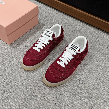 Dexun Sneaker Berry Canvas