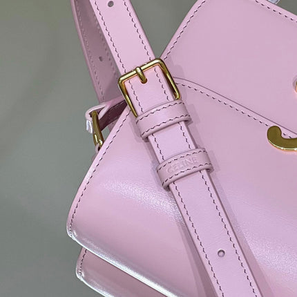 MINI CLAUDE 22 SHINY CALFSKIN LIGHT PINK