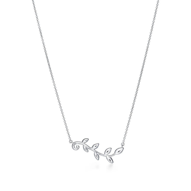 PALOMA PICASSO STERLING SILVER OLIVE BRANCH NECKLACE
