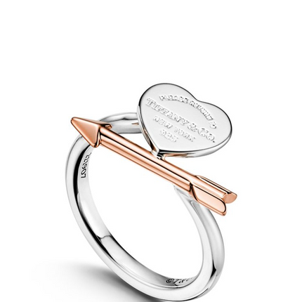 LOVETRUCK HEART AND ARROW RING