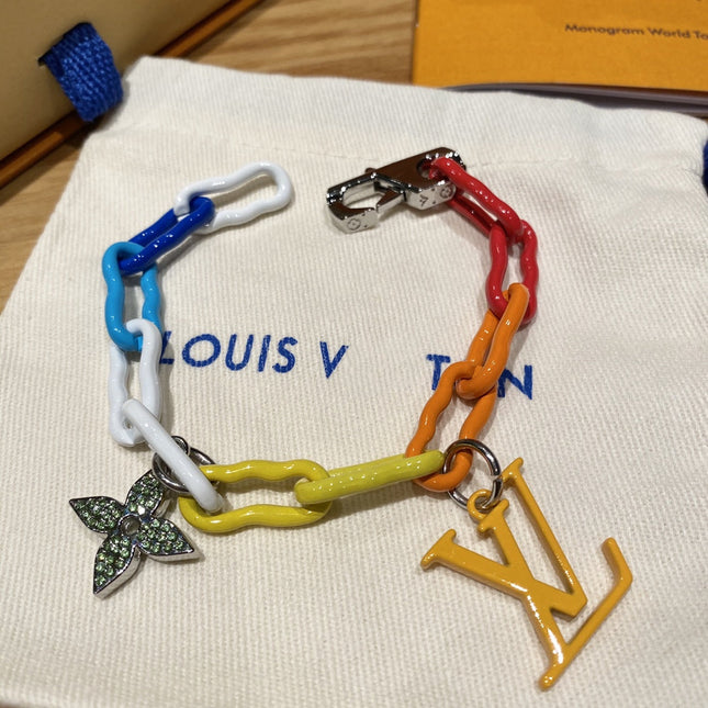 LV LIMITED EDITION RAINBOW MULTI-COLOR BRACELET